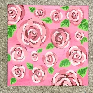 Lovely Rose Painting - Wall Art